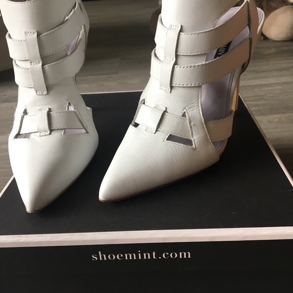 Shoemint White Heels - Picture 8 of 8